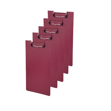 Omnimed USA MADE Poly Clipboard In Burgundy, PK5 2039145BU
